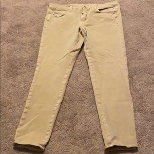 American eagle tan jegging